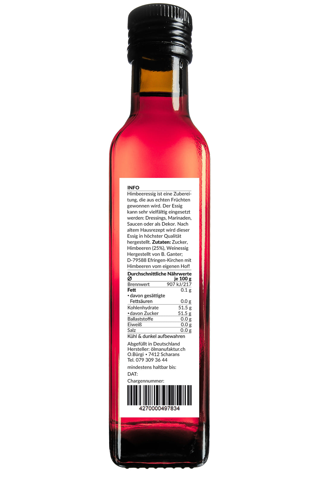 Raspberry vinegar 250ml